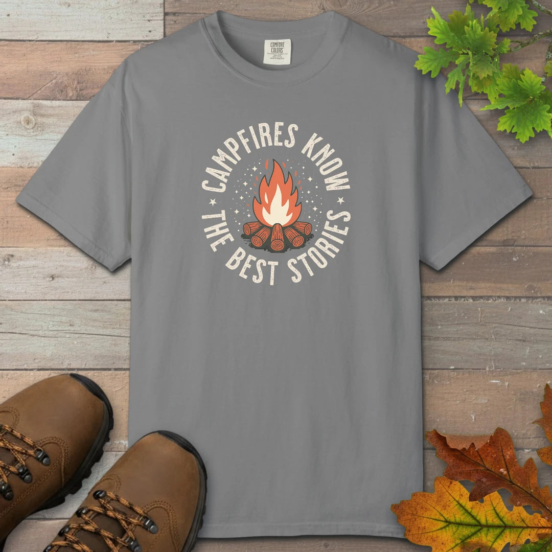 Campfires Know The Best Stories T-Shirt