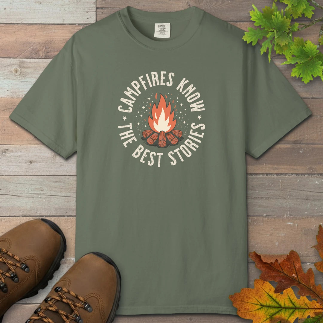 Campfires Know The Best Stories T-Shirt