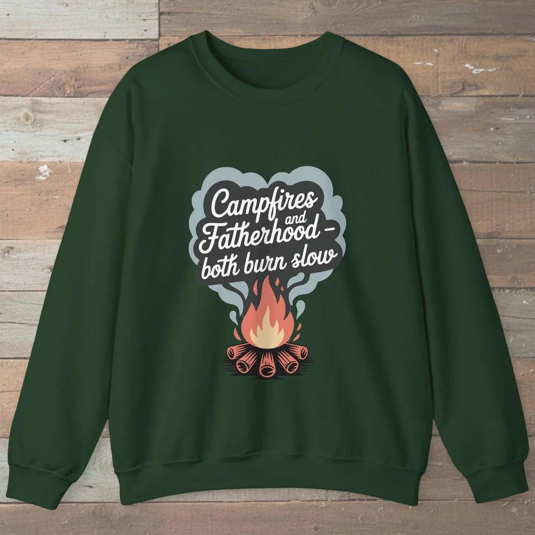 Campfires And Fatherhood Sweatshirt