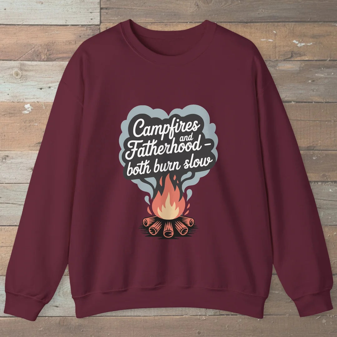 Campfires And Fatherhood Sweatshirt