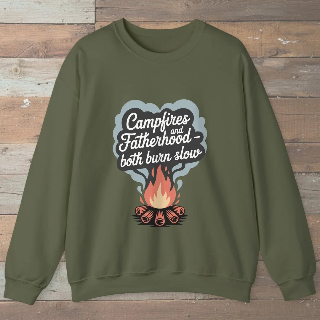Campfires And Fatherhood Sweatshirt