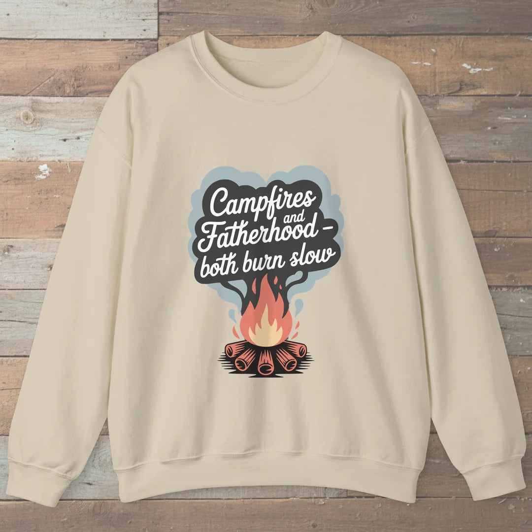 Campfires And Fatherhood Sweatshirt