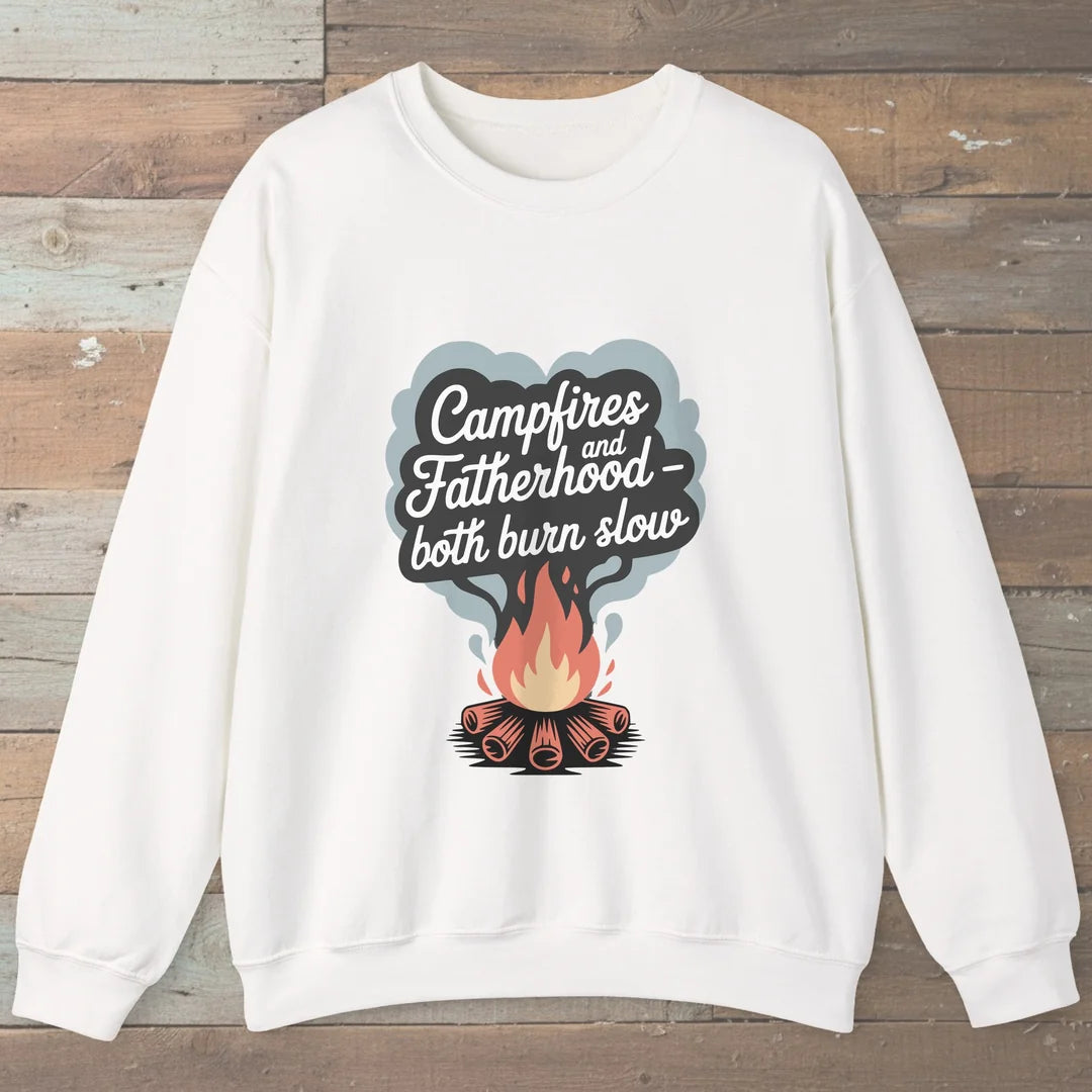 Campfires And Fatherhood Sweatshirt