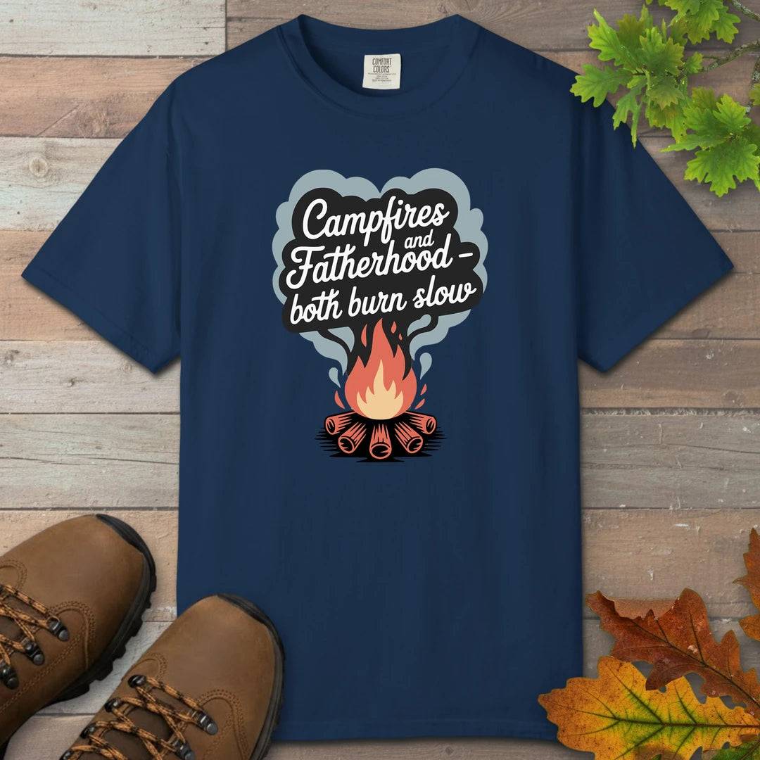 Campfires And Fatherhood T-Shirt