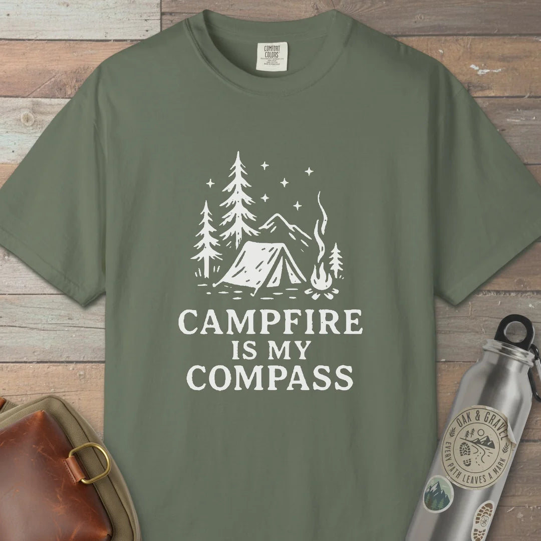 Campfire Is My Compass T-Shirt