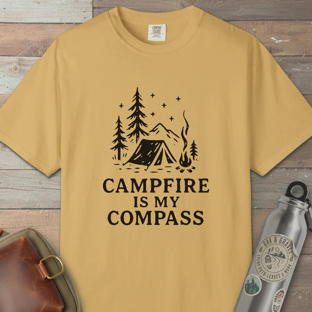 Campfire Is My Compass T-Shirt