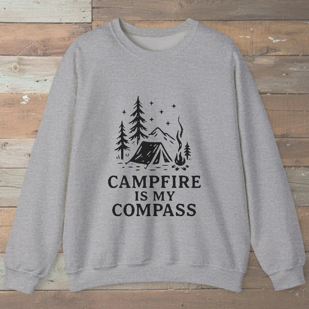 Campfire Is My Compass Sweatshirt