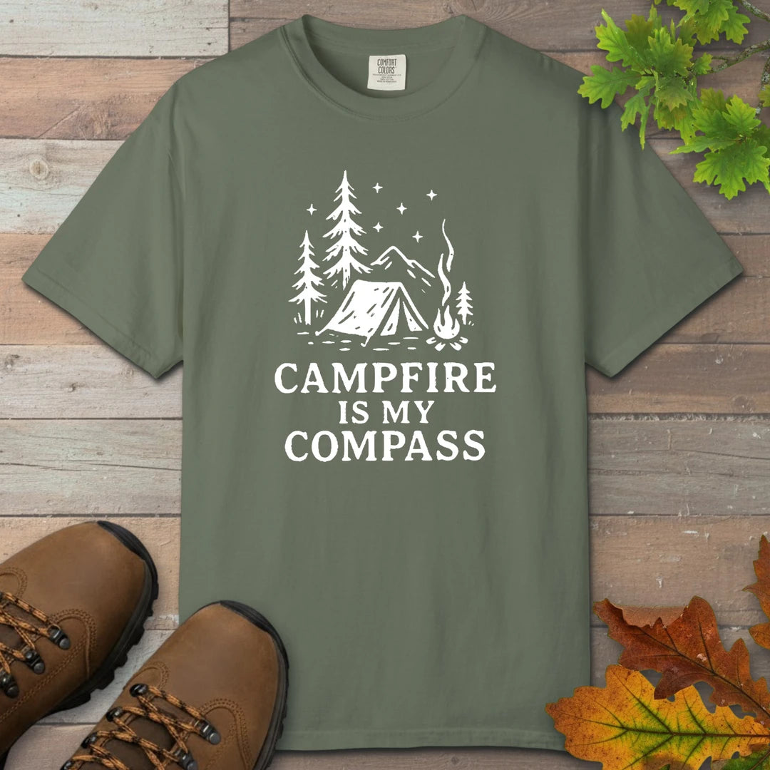 Campfire Is My Compass T-Shirt