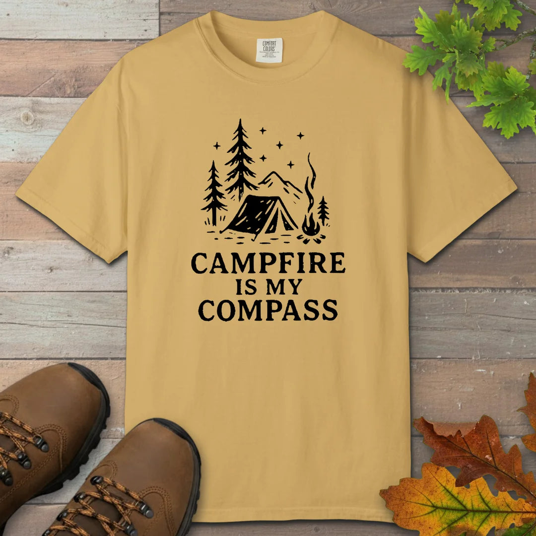 Campfire Is My Compass T-Shirt