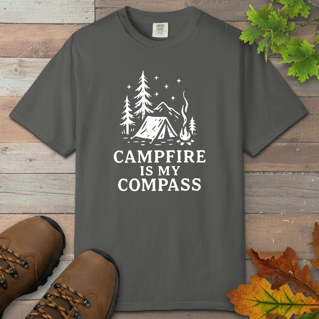 Campfire Is My Compass T-Shirt