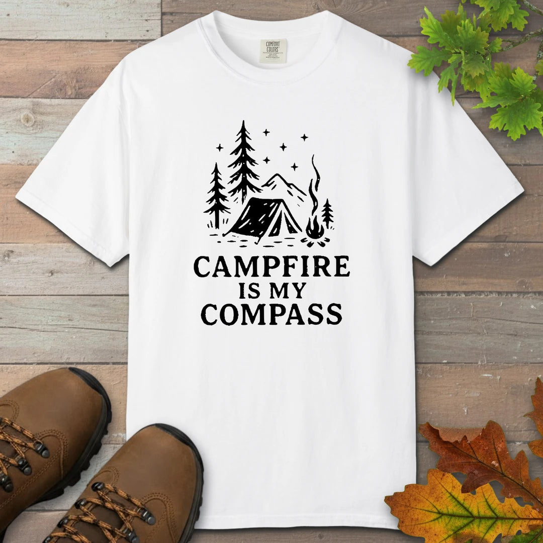 Campfire Is My Compass T-Shirt