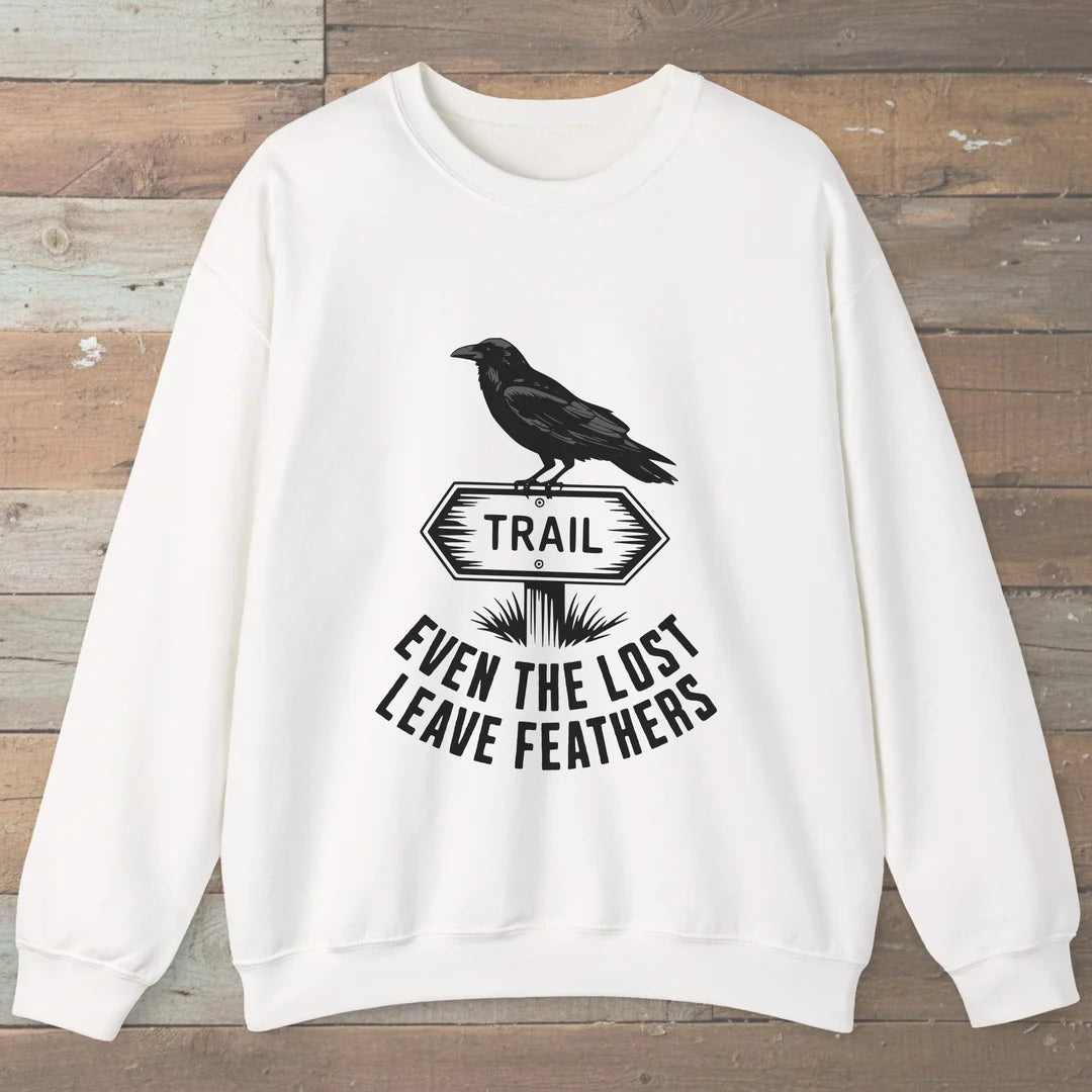 Even The Lost Leave Feathers Sweatshirt