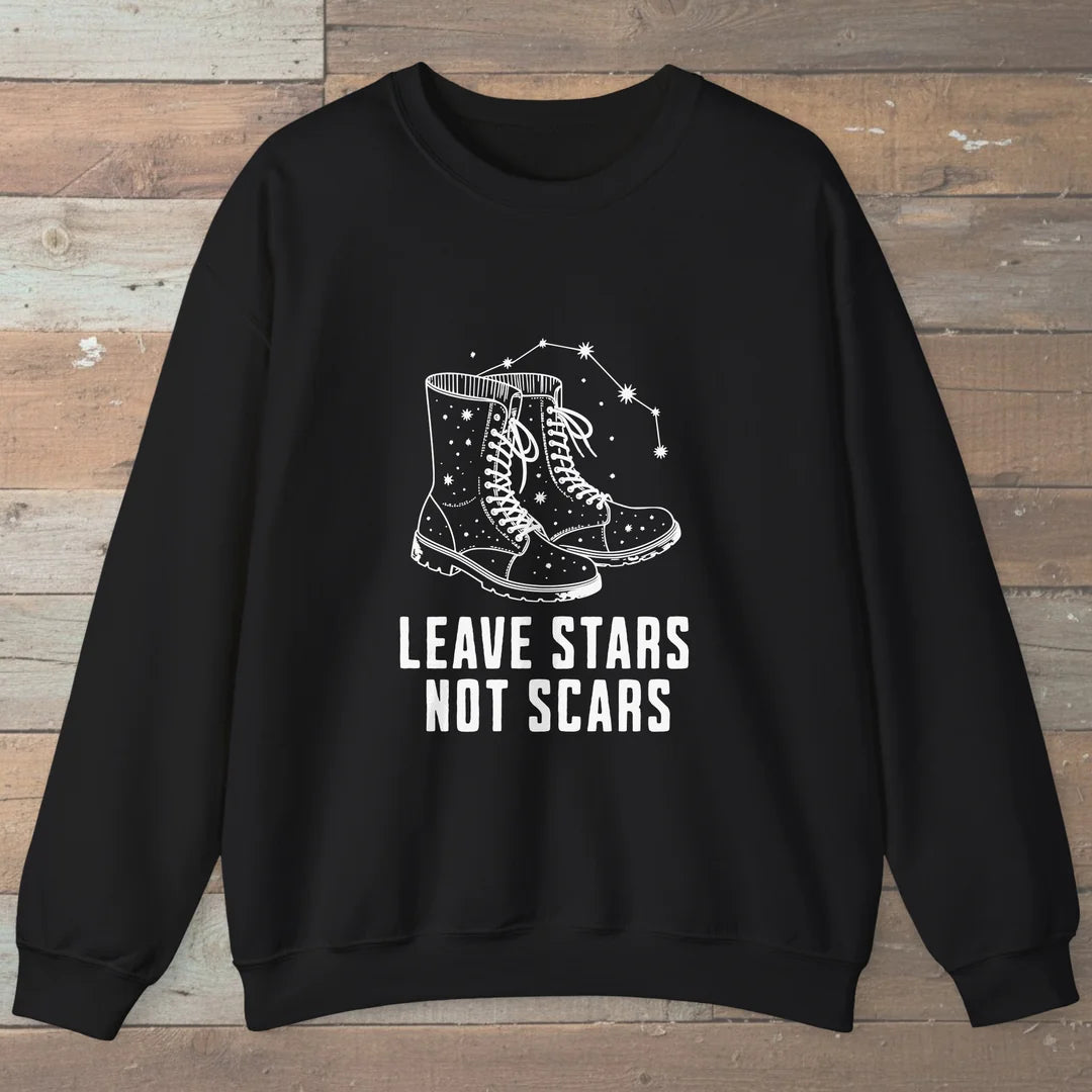 Leave Stars Not Scars Sweatshirt