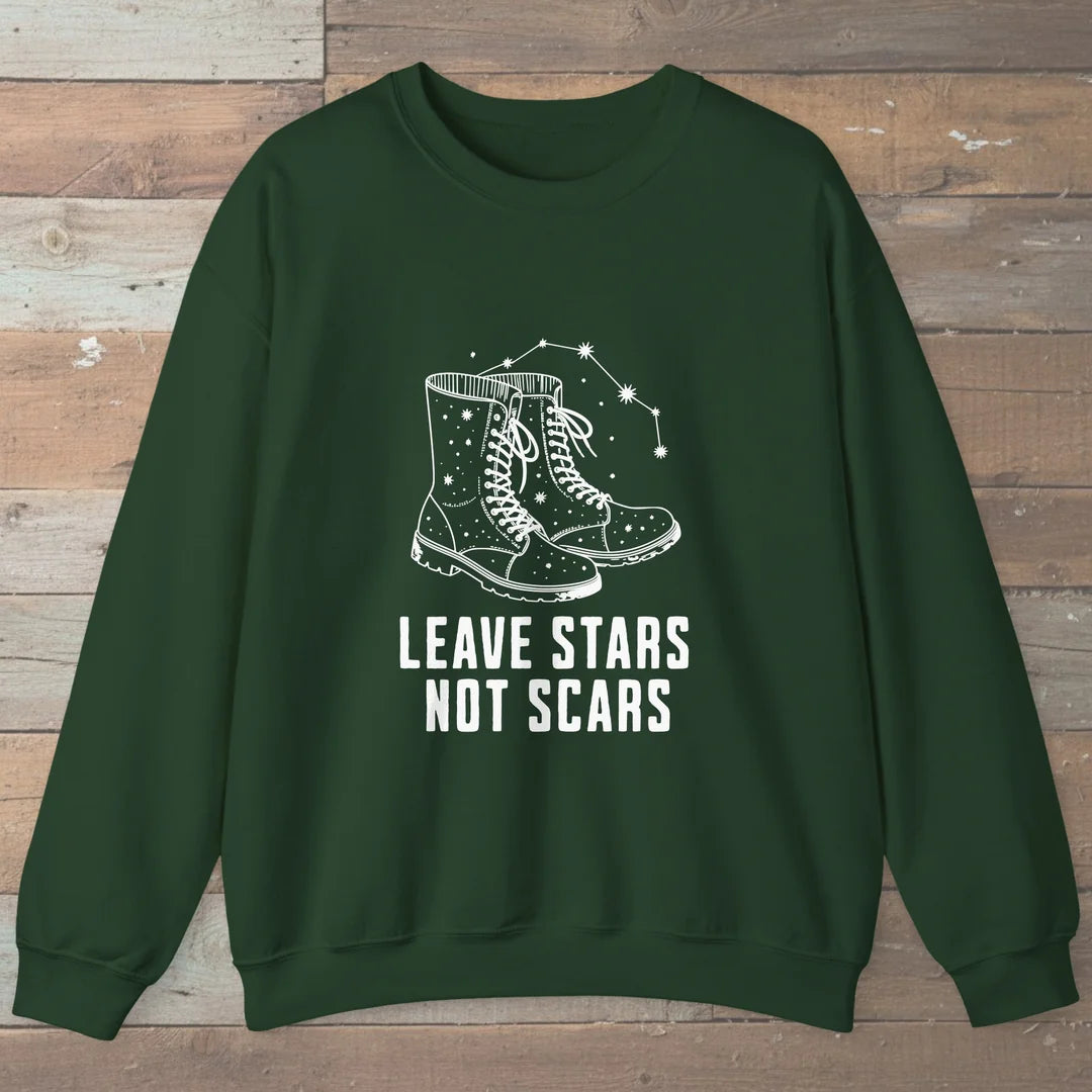 Leave Stars Not Scars Sweatshirt