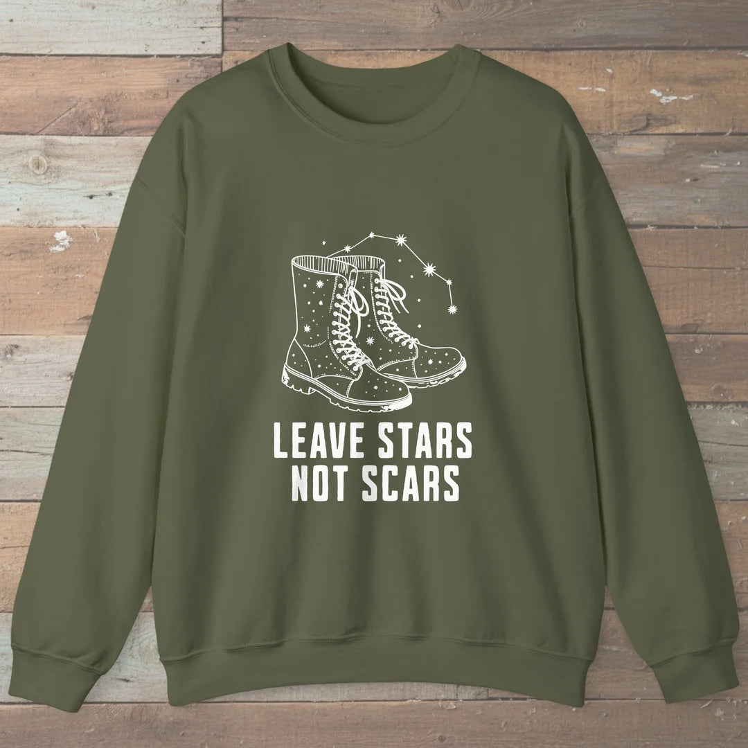 Leave Stars Not Scars Sweatshirt