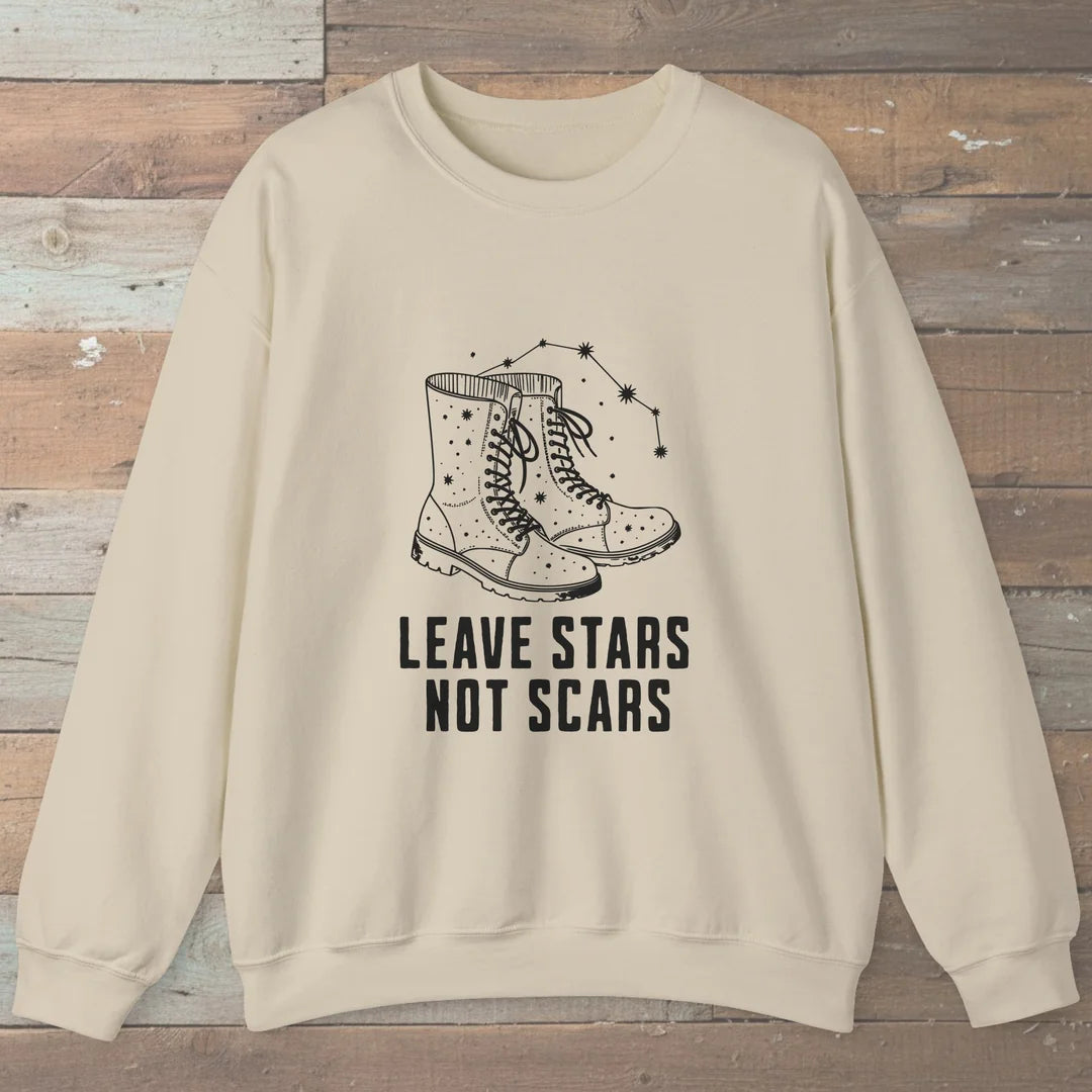Leave Stars Not Scars Sweatshirt