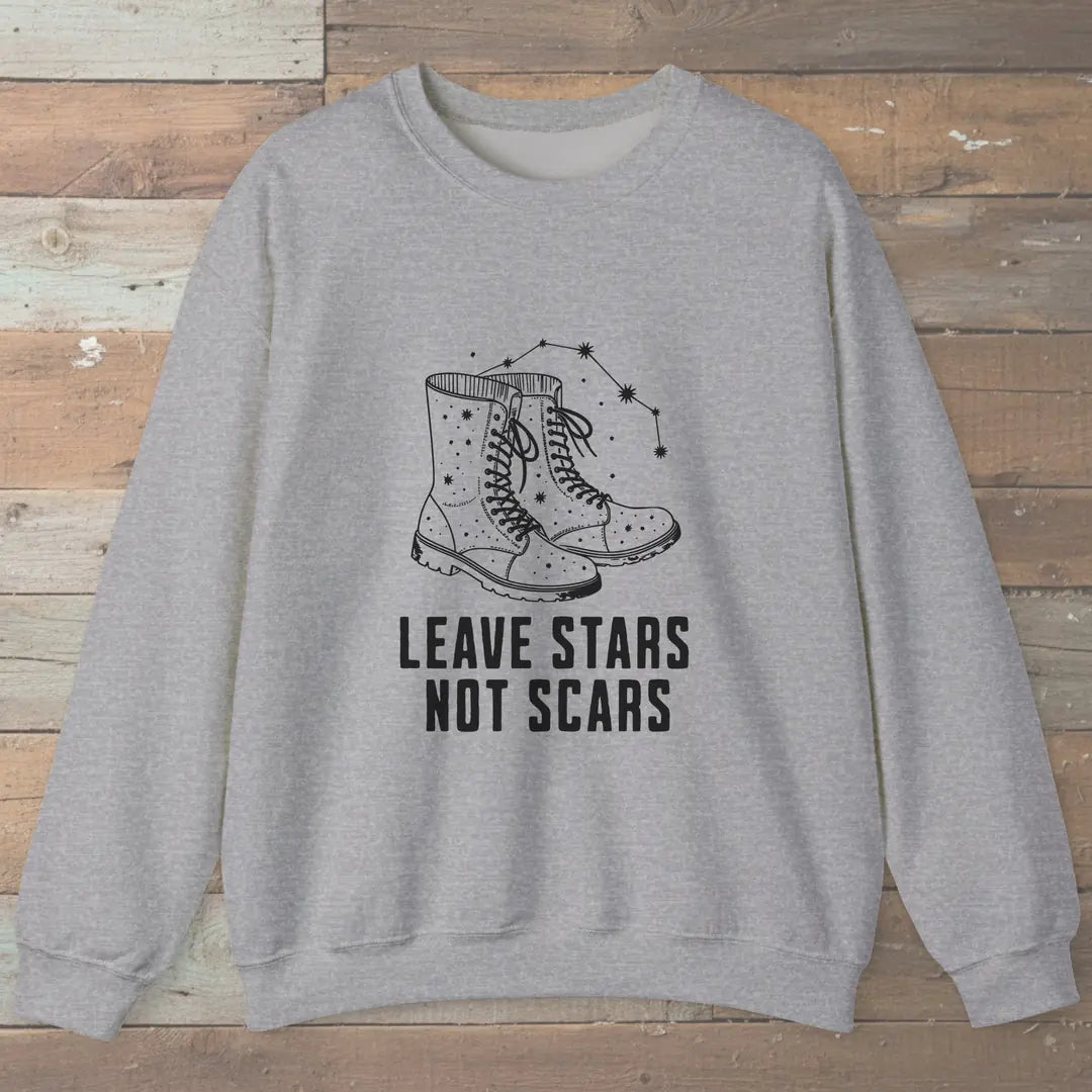 Leave Stars Not Scars Sweatshirt