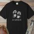 Leave Soft Footprints T-Shirt Black Outdoor Nature Tee