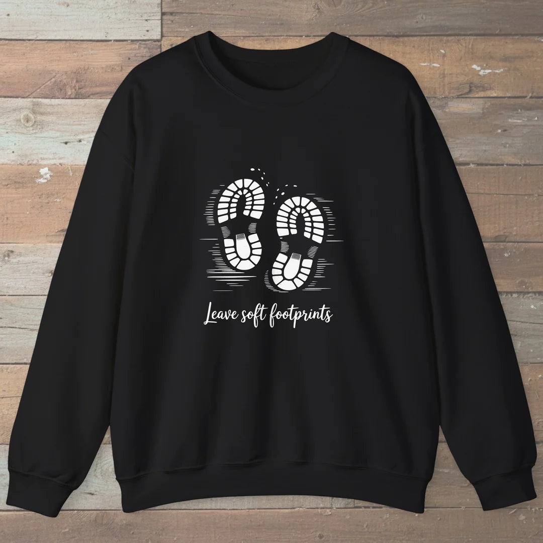 Leave Soft Footprints Sweatshirt