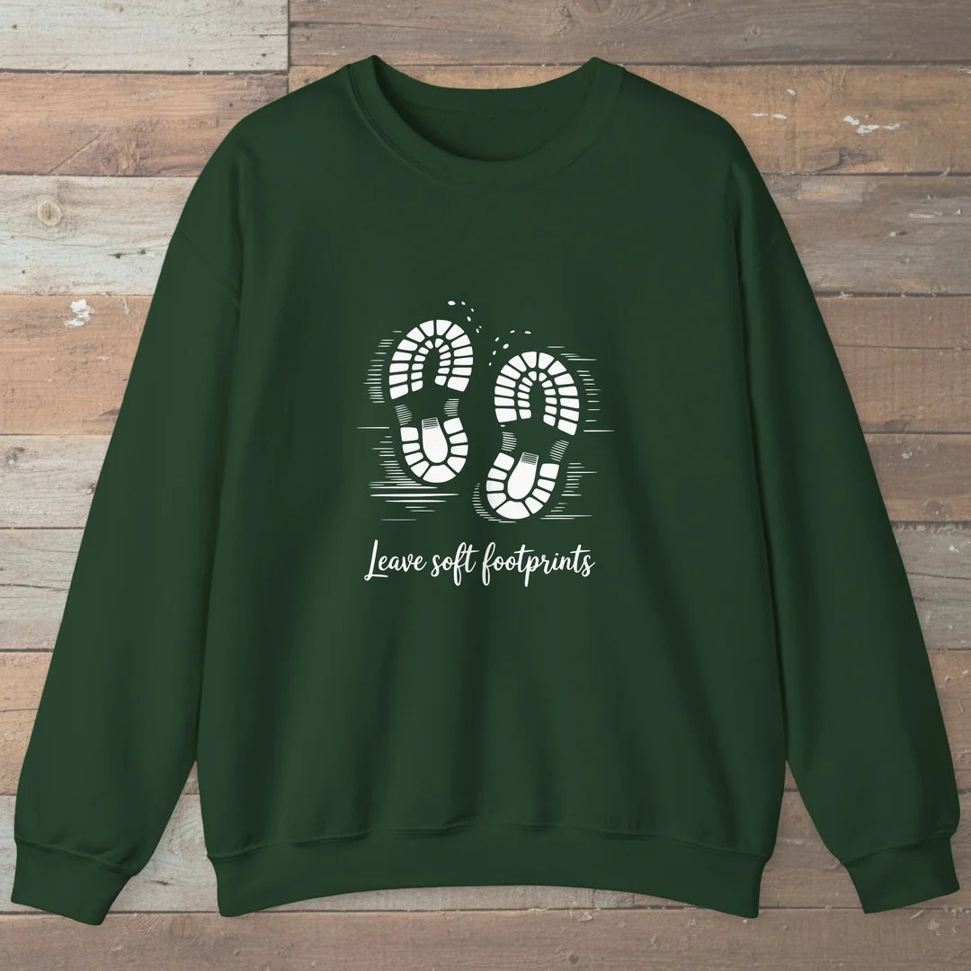 Leave Soft Footprints Sweatshirt