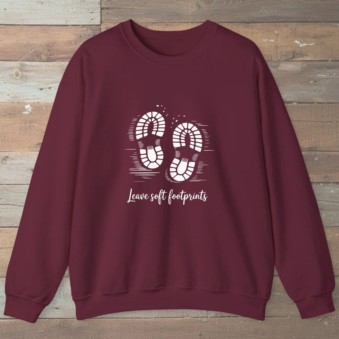 Leave Soft Footprints Sweatshirt