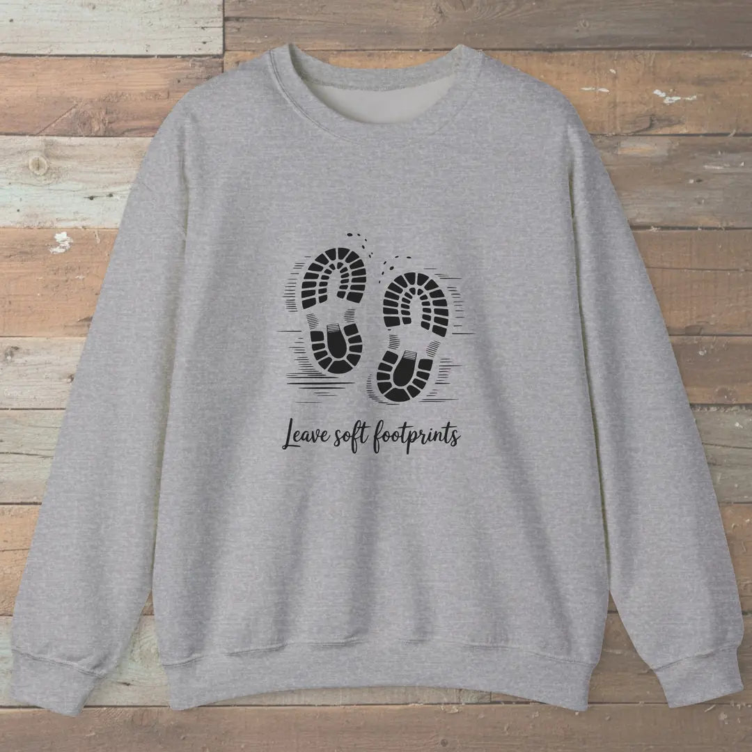 Leave Soft Footprints Sweatshirt