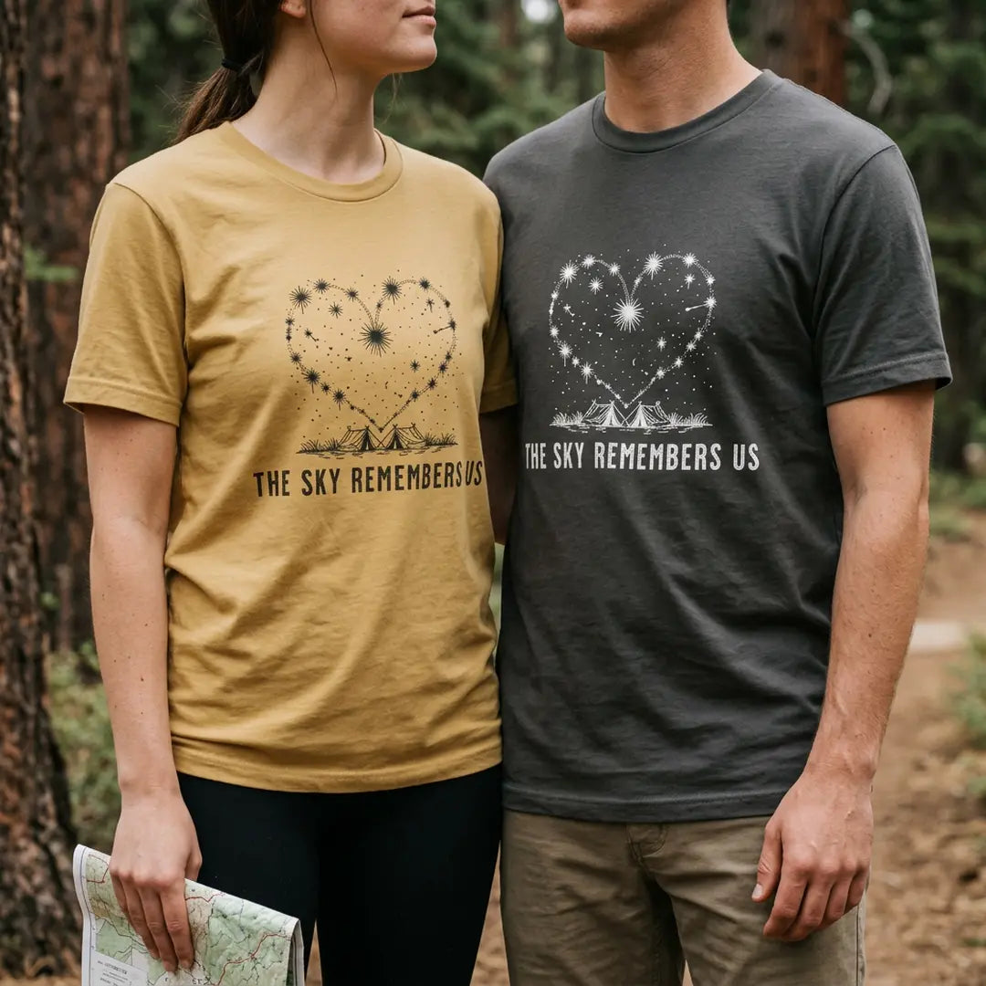 The Sky Remembers Us T-Shirt Outdoor Nature Tee