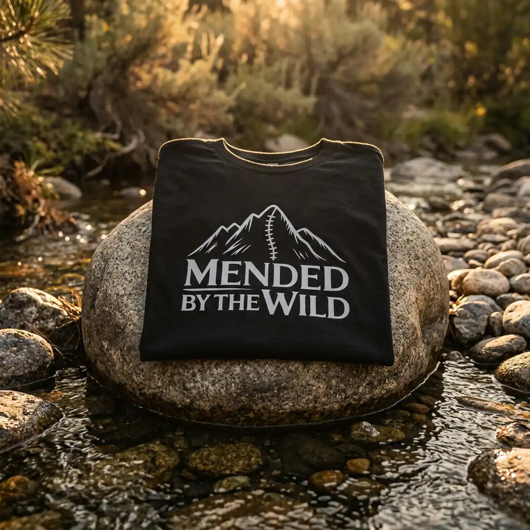 Mended By The Wild T-Shirt Outdoor Nature Tee