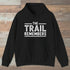 The Trail Remembers Hoodie Black Outdoor Nature Tee