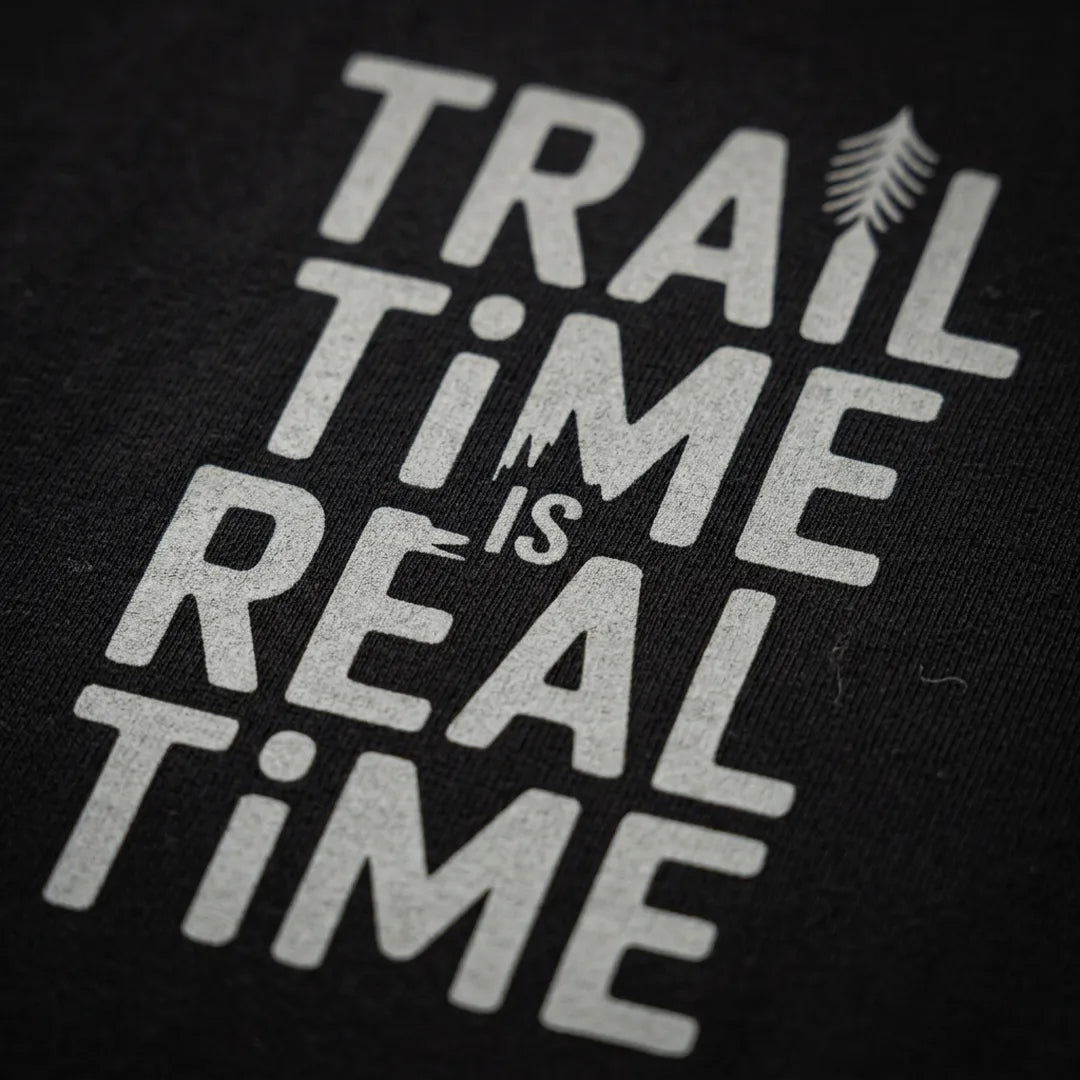 Trail Time Is Real Time T-Shirt Outdoor Nature Tee