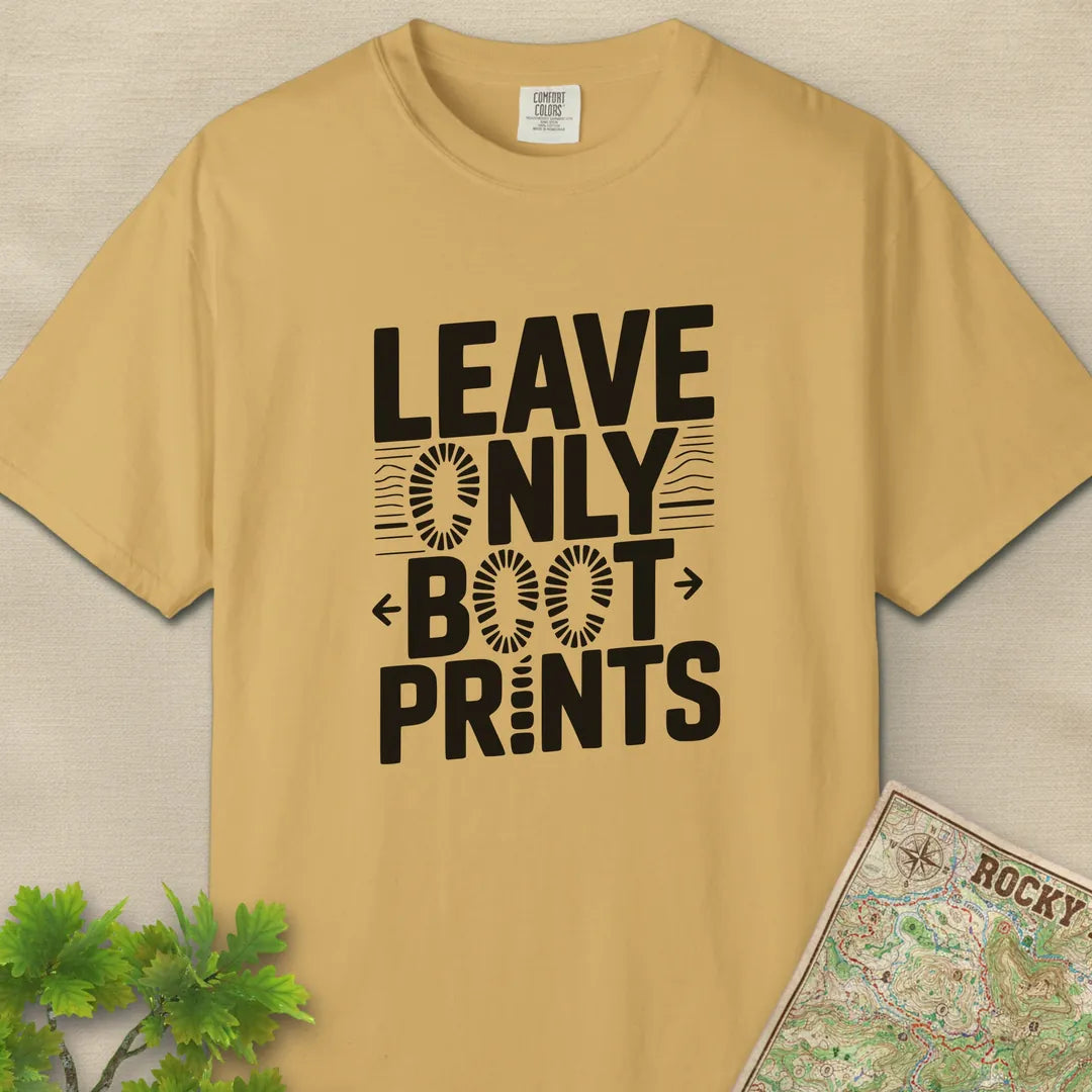 Leave Only Boot Prints T-Shirt