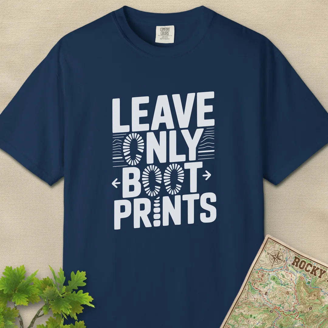 Leave Only Boot Prints T-Shirt