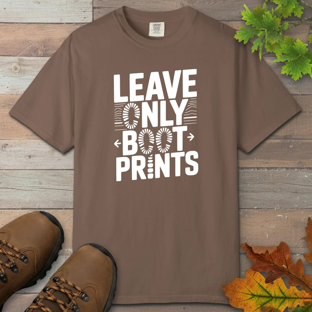 Leave Only Boot Prints T-Shirt