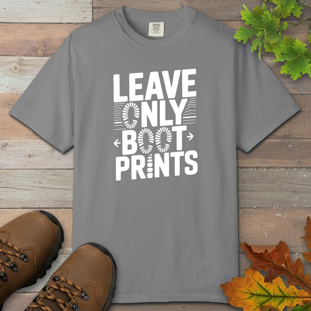 Leave Only Boot Prints T-Shirt