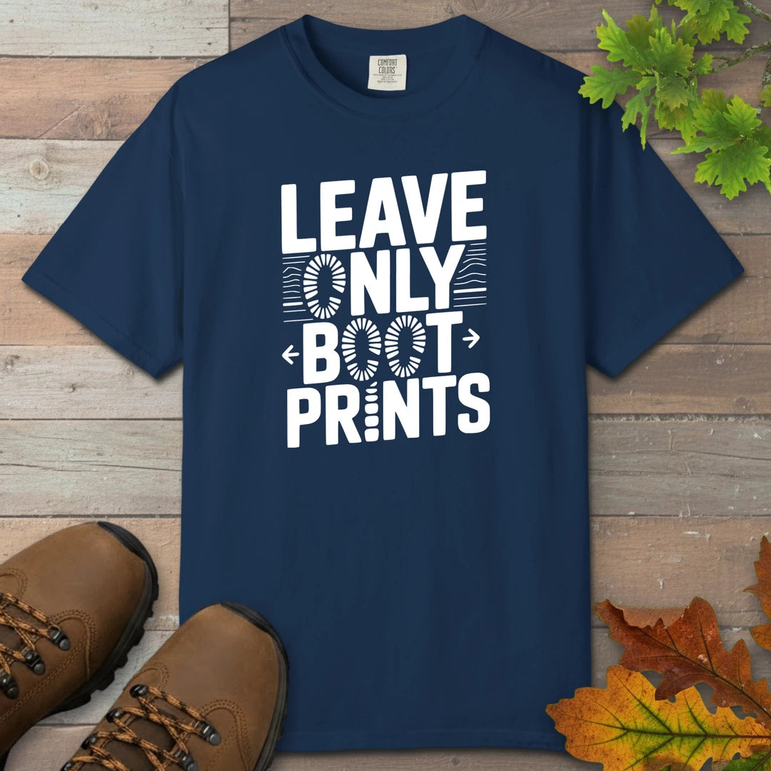 Leave Only Boot Prints T-Shirt