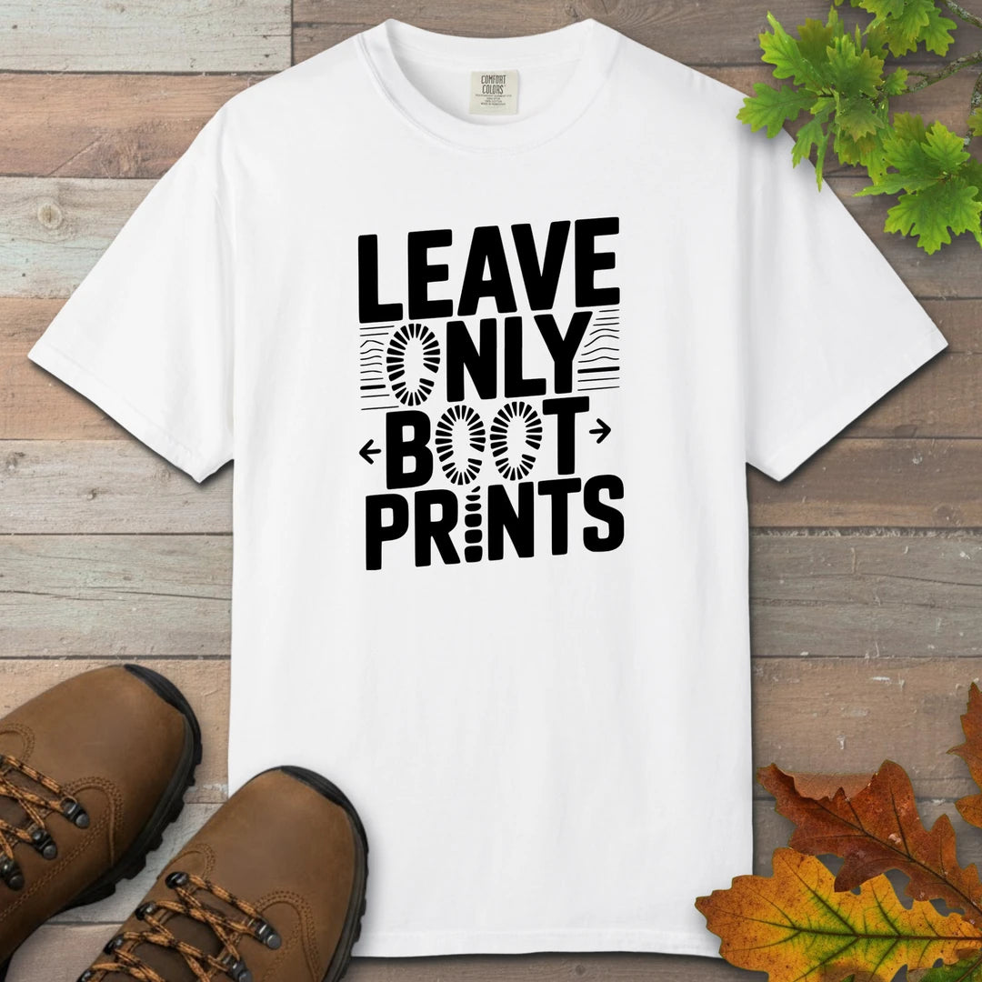 Leave Only Boot Prints T-Shirt