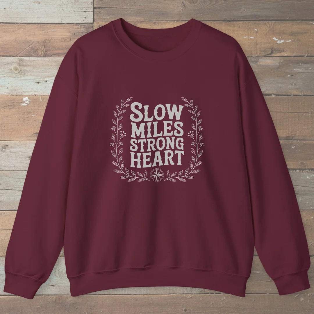 Slow Miles Strong Heart Sweatshirt