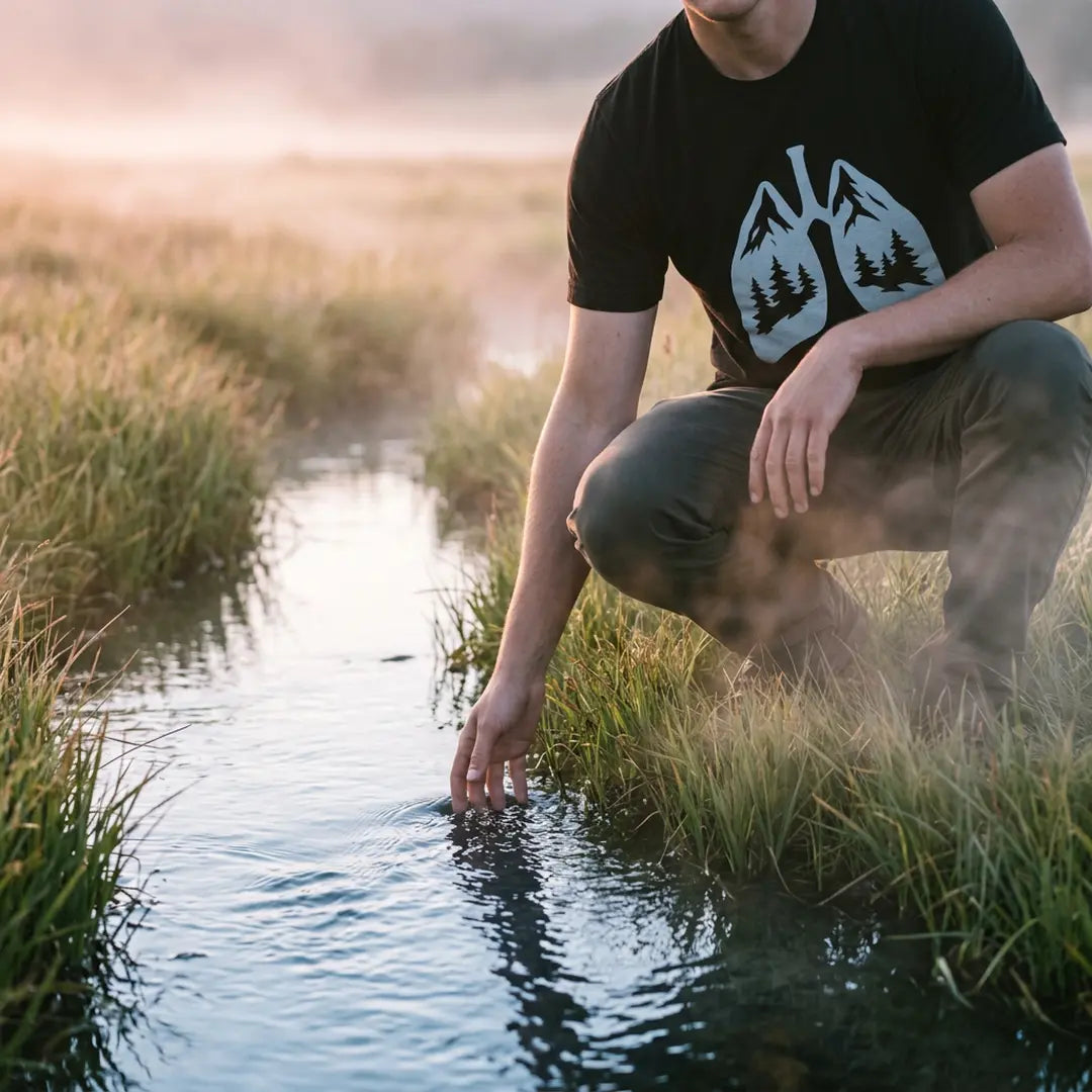 Lungs Of The Wild T-Shirt Outdoor Nature Tee