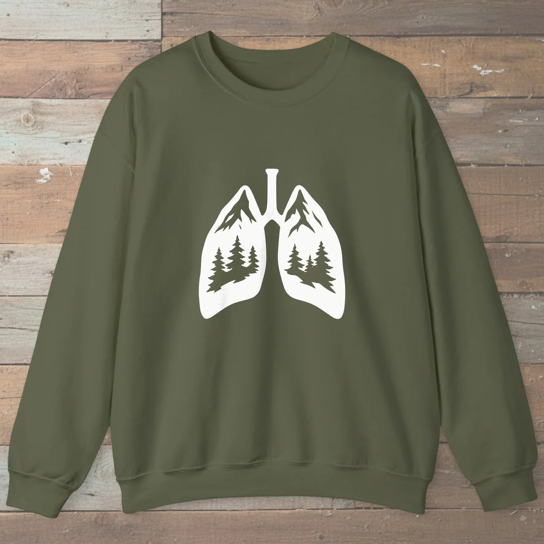 Lungs Of The Wild Sweatshirt