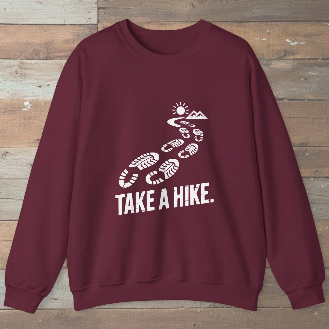 Take A Hike Trail Steps Sweatshirt