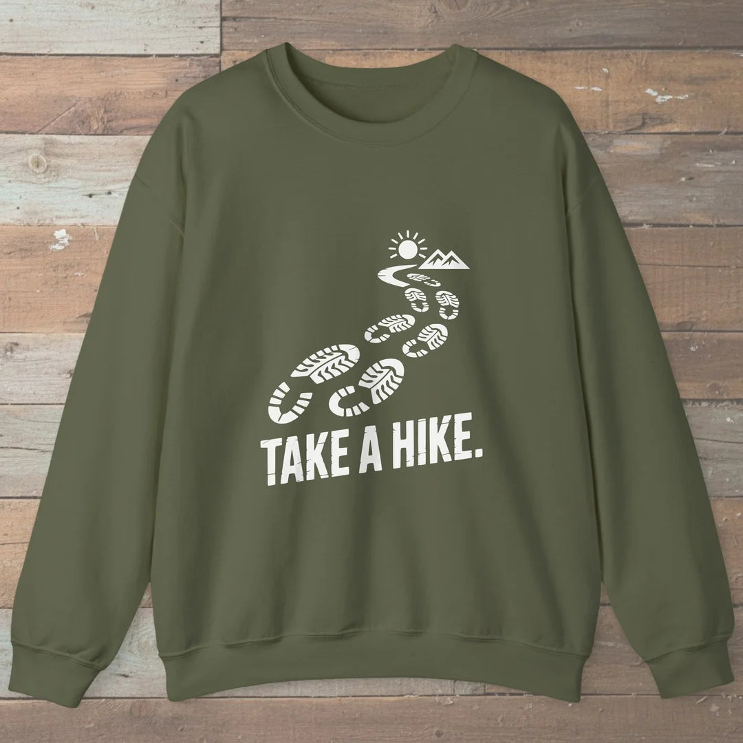 Take A Hike Trail Steps Sweatshirt