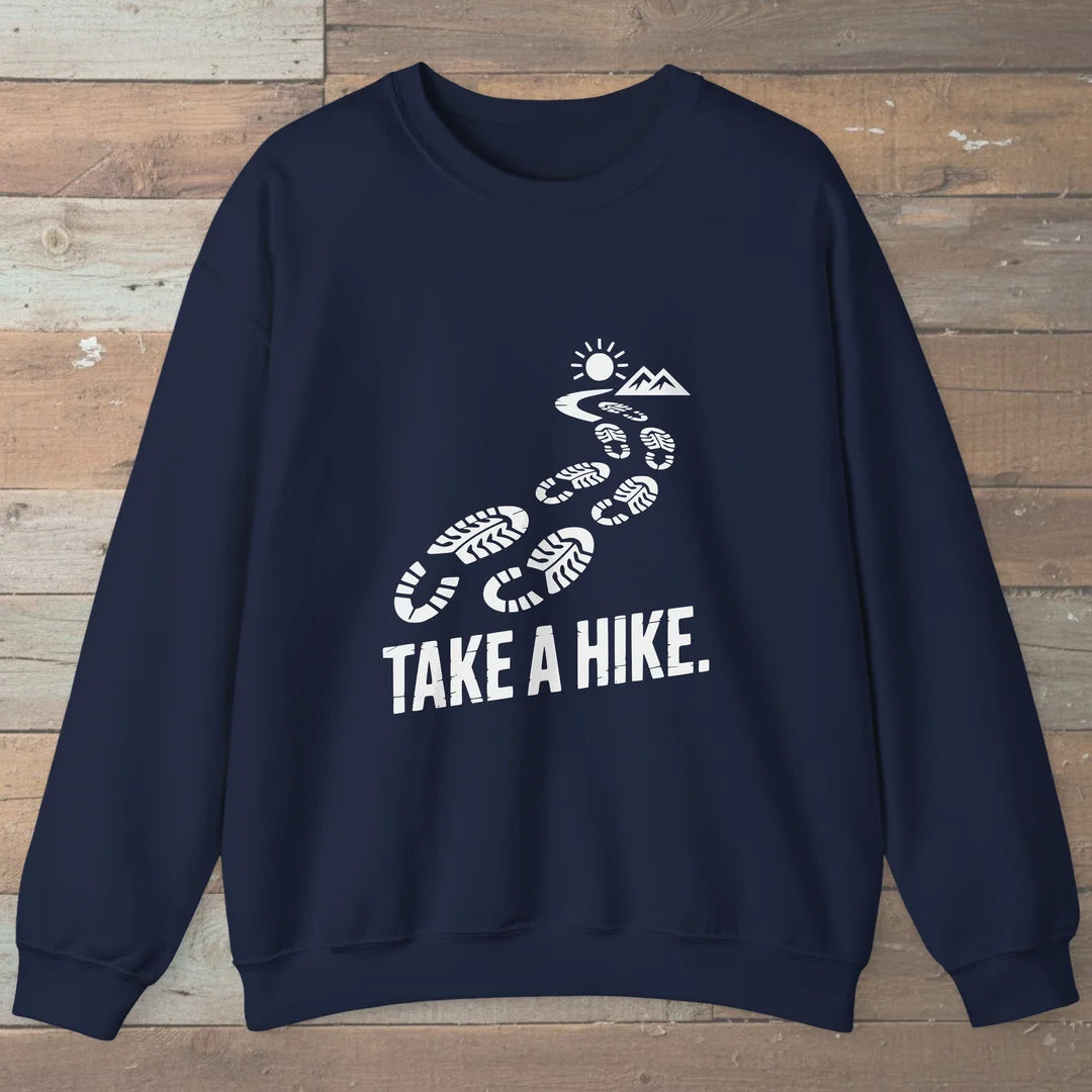 Take A Hike Trail Steps Sweatshirt