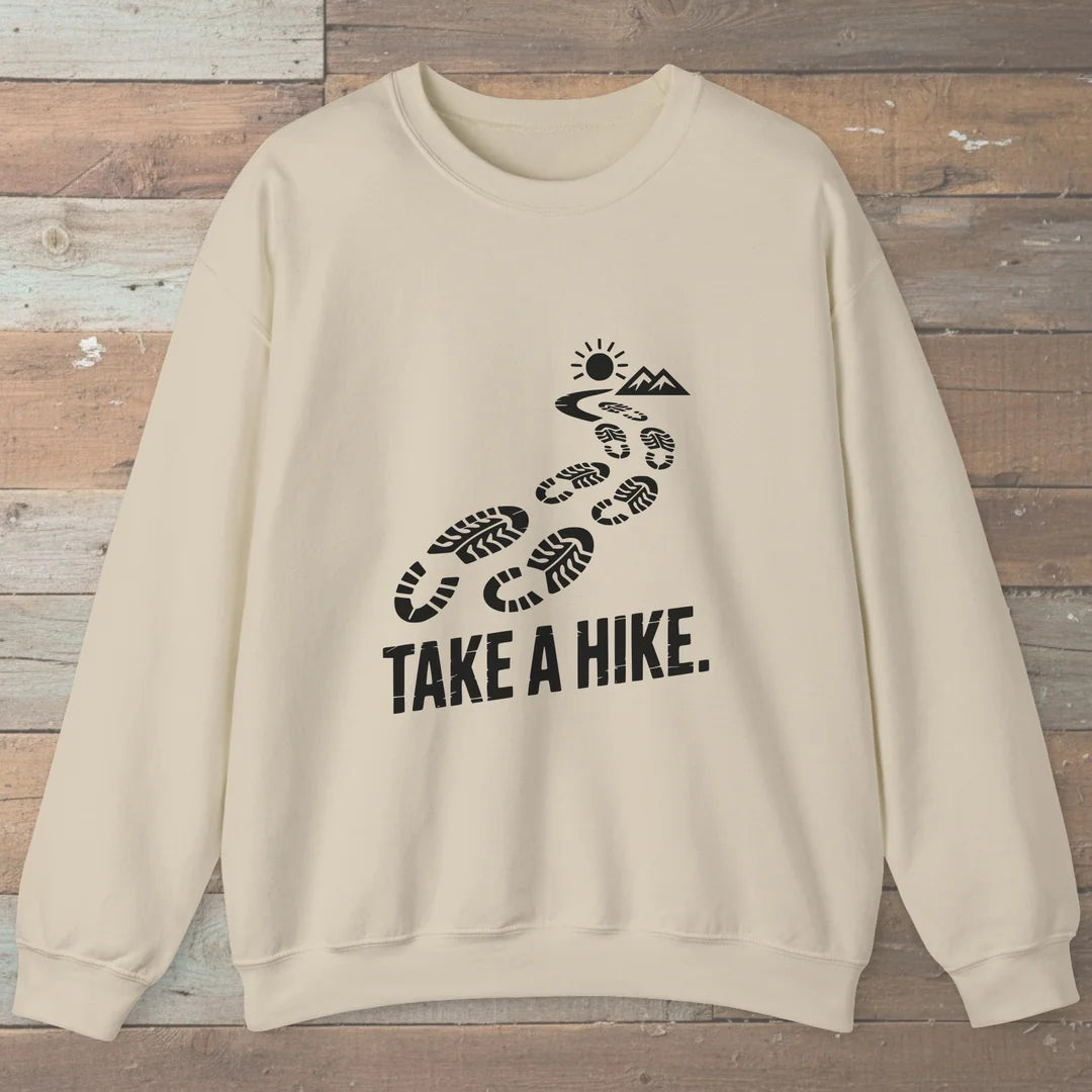 Take A Hike Trail Steps Sweatshirt