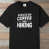 Fueled By Coffee T-Shirt Black Outdoor Nature Tee