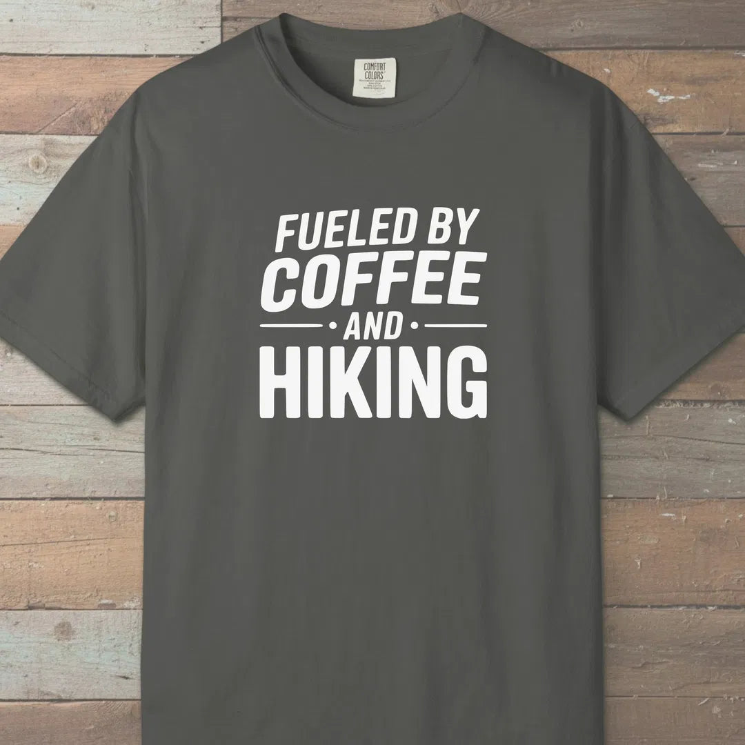 Fueled By Coffee T-Shirt Pepper Outdoor Nature Tee