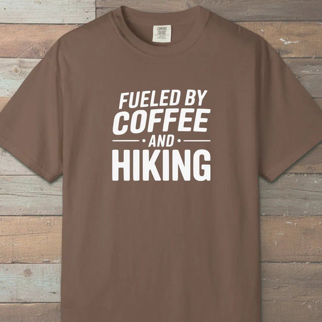 Fueled By Coffee T-Shirt Espresso Outdoor Nature Tee
