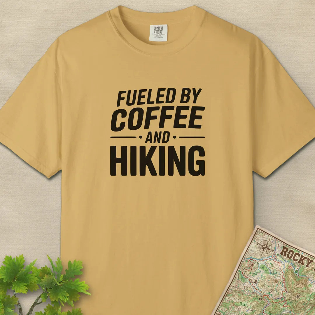 Fueled By Coffee And Hiking T-Shirt
