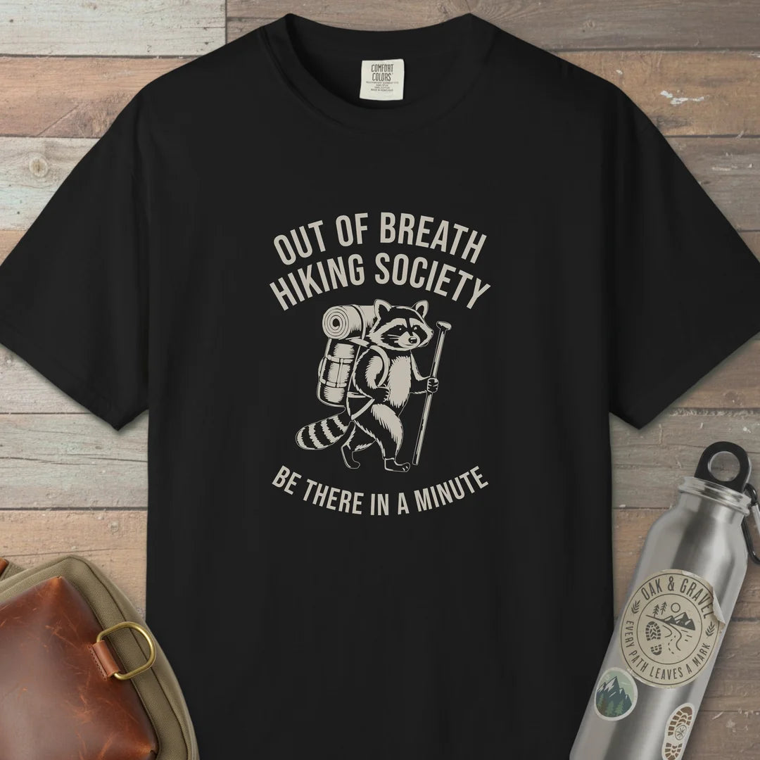 Out Of Breath Hiking Society T-Shirt