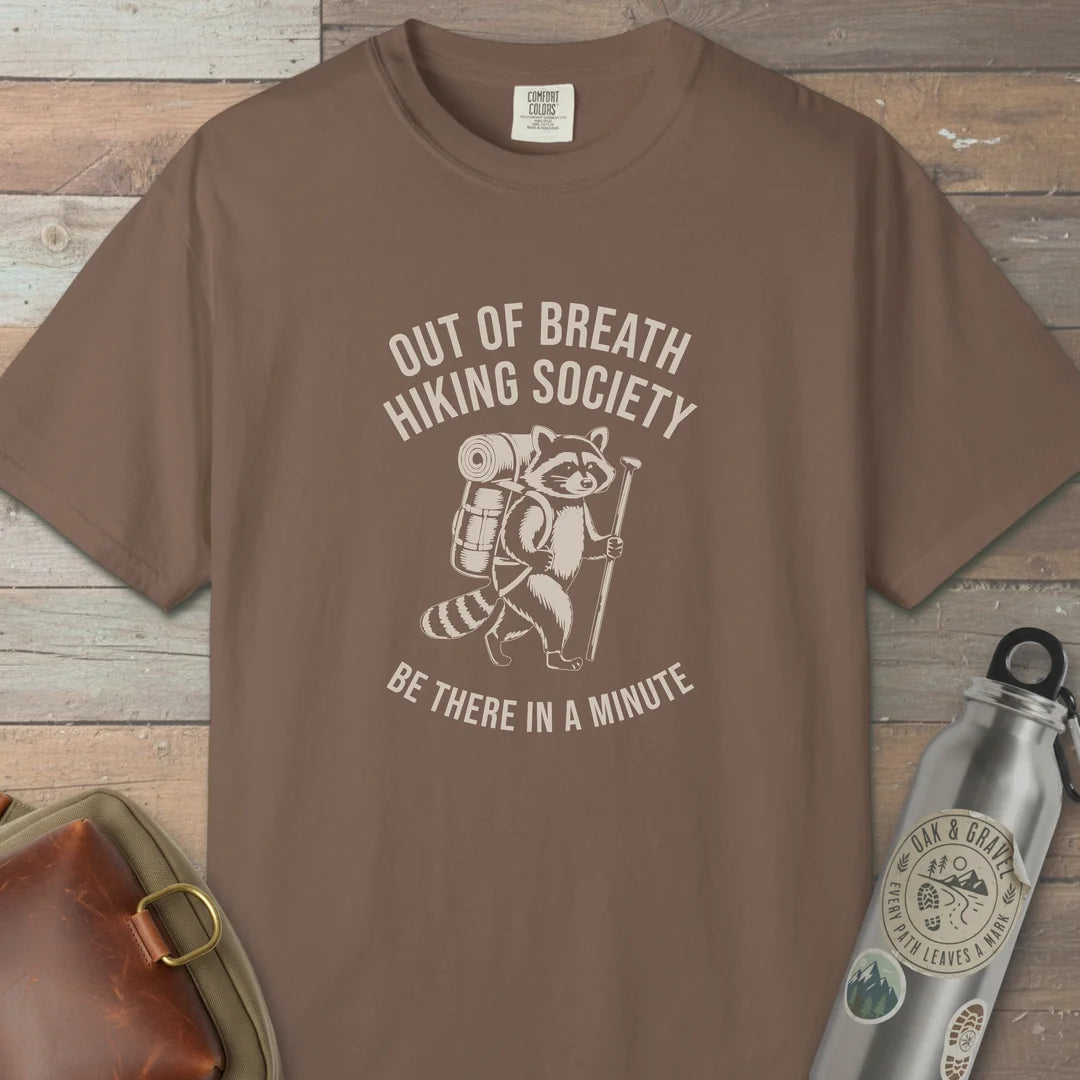 Out Of Breath Hiking Society T-Shirt