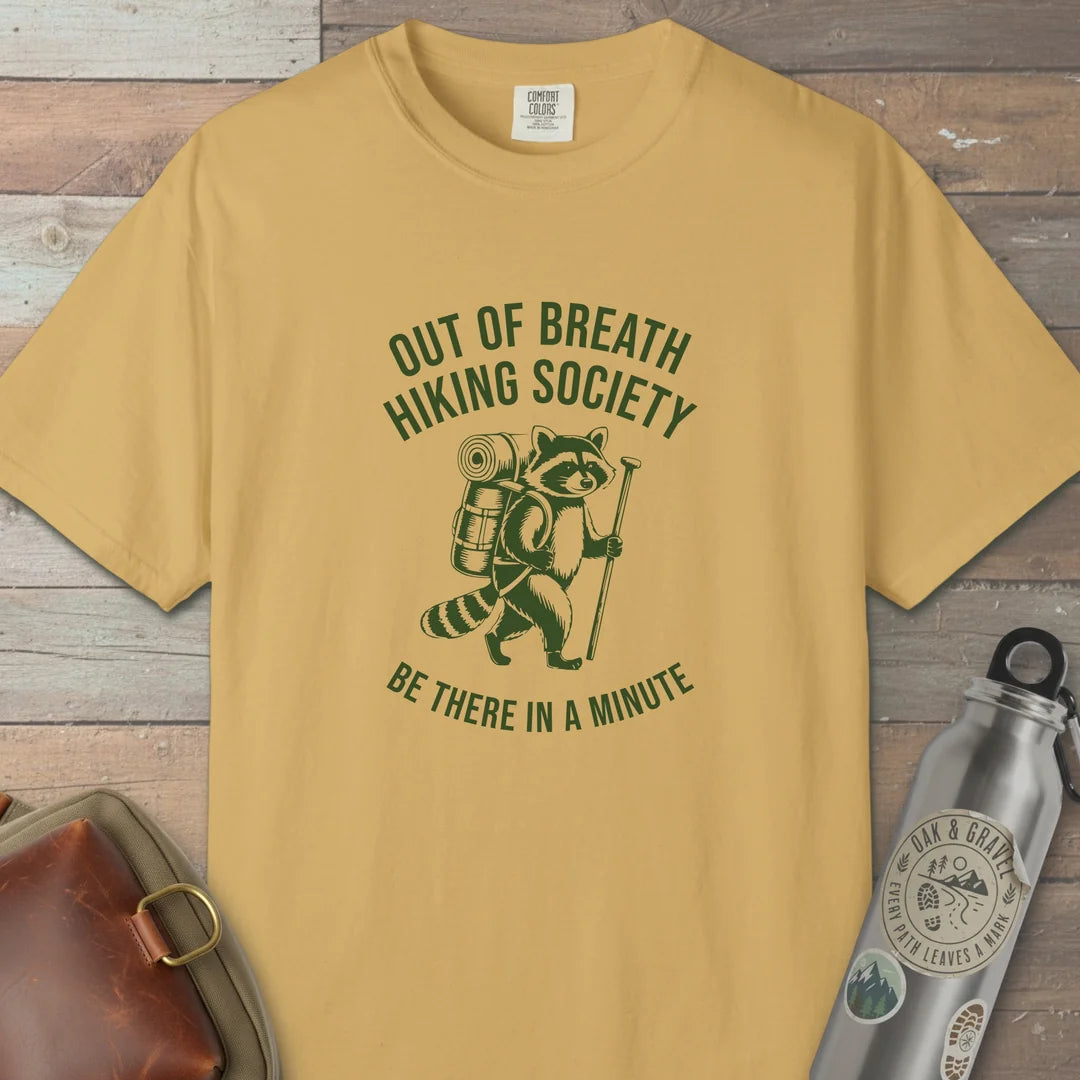 Out Of Breath Hiking Society T-Shirt